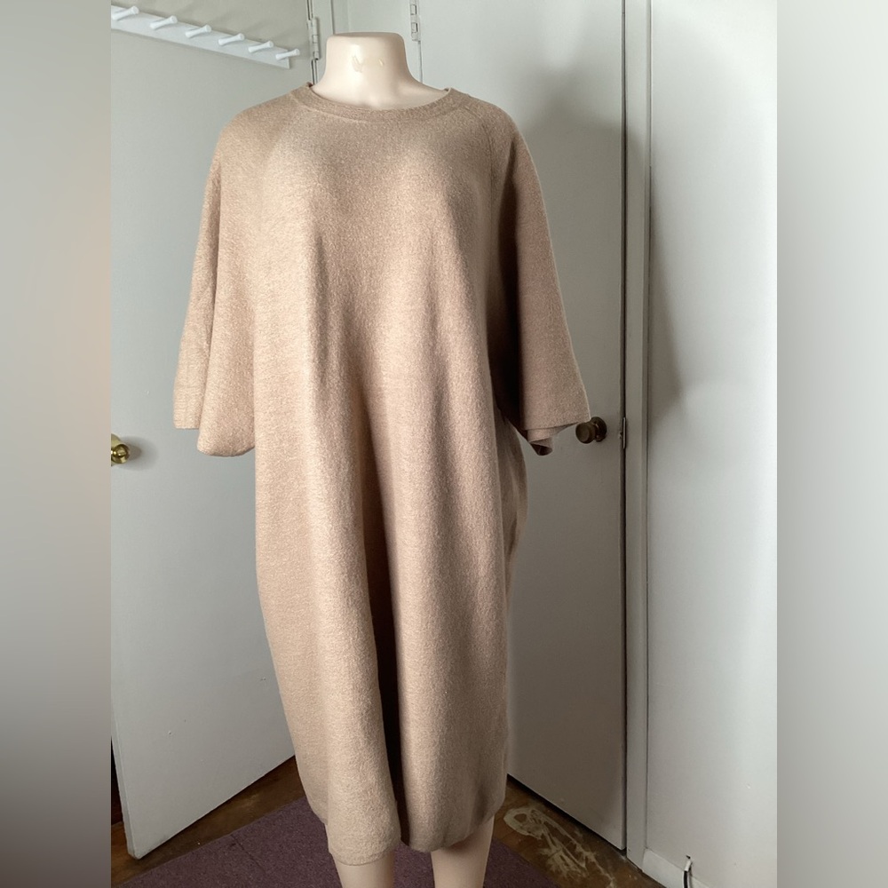 COS Tan Midi Dress